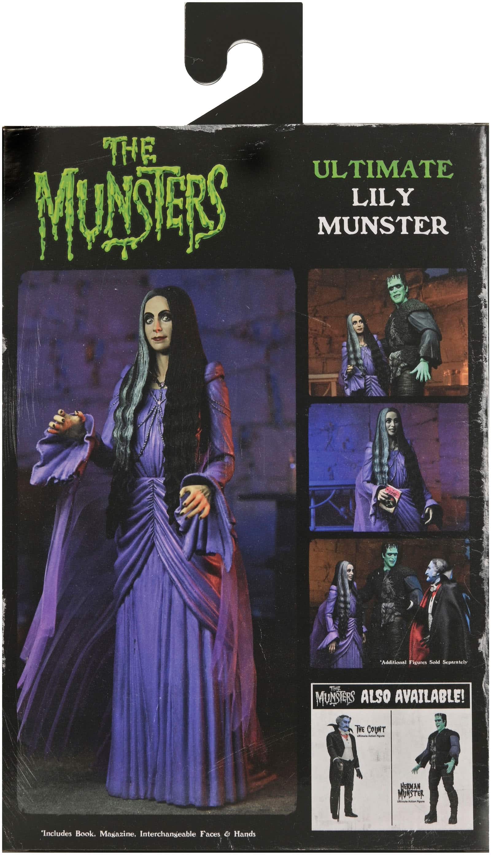 Alt View 11. NECA - Rob Zombie’s The Munsters 7” Scale Action Figure - Ultimate Lily Munster.