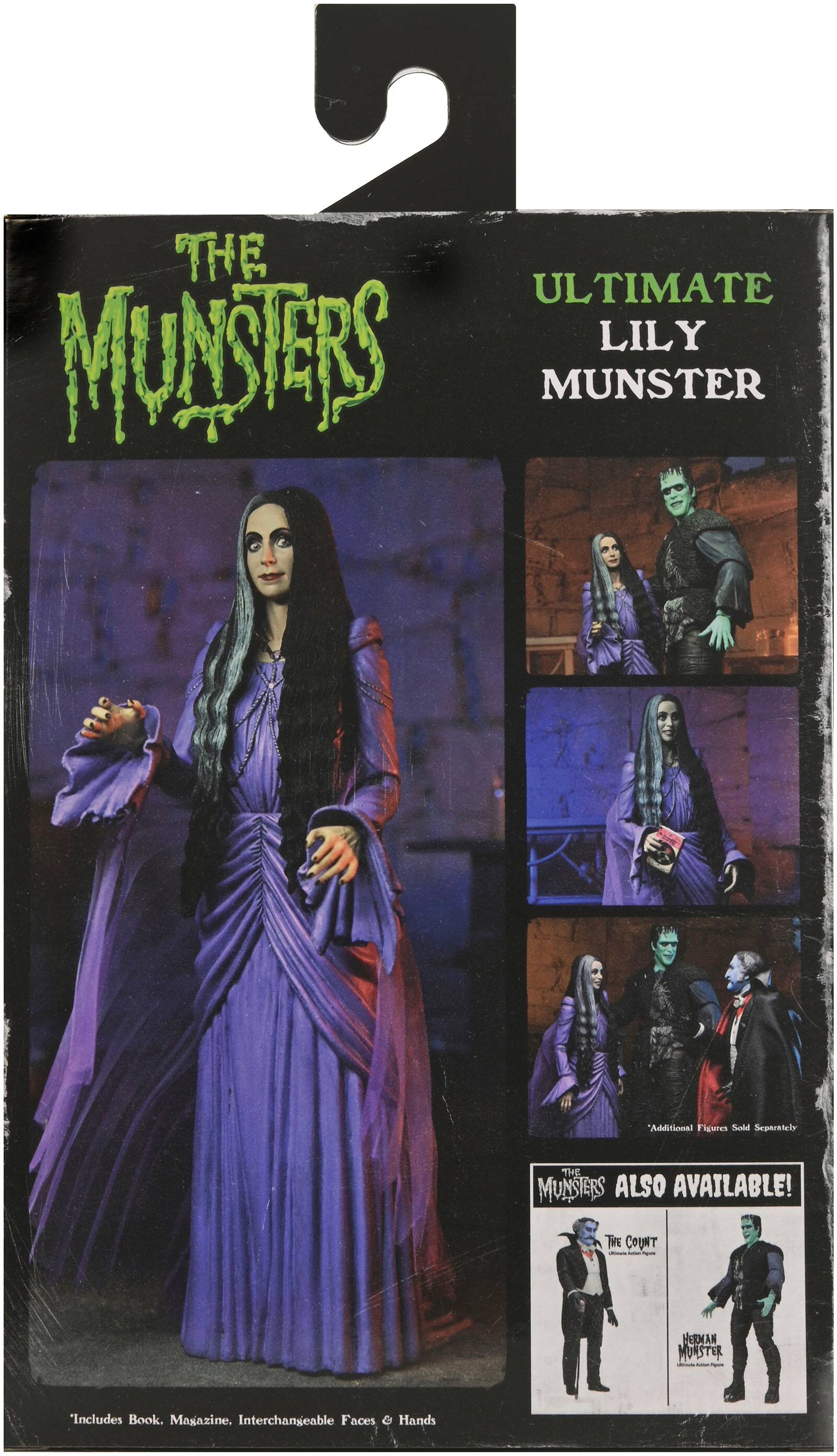 Alt View 11. NECA - Rob Zombie’s The Munsters 7” Scale Action Figure - Ultimate Lily Munster.