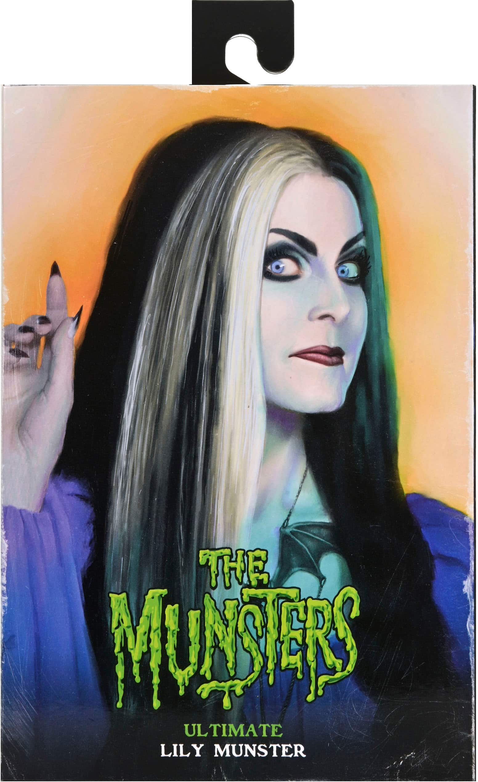 Left. NECA - Rob Zombie’s The Munsters 7” Scale Action Figure - Ultimate Lily Munster.