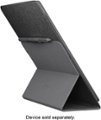 Left Zoom. Amazon - Kindle Scribe Fabric Folio Cover with Magnetic Attach (for Kindle Scribe) - Black.