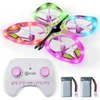Contixo - RC Light up Butterfly Drone - Pink - Front_Zoom