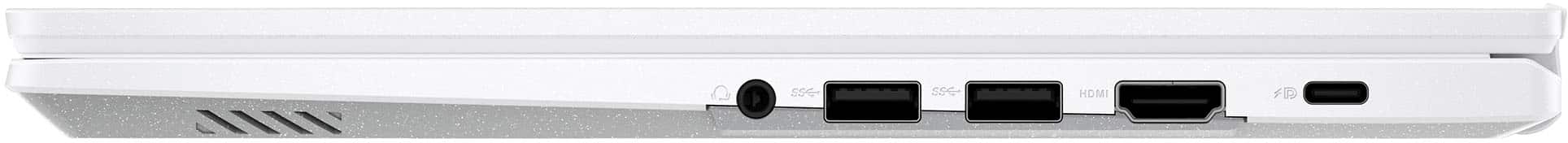 Alt View 11. ASUS - ASUS Chromebook Plus CX3402 14" Laptop with Google AI - Intel Core i5 1335U - 8GB Memory - 128GB SSD - Pearl White.