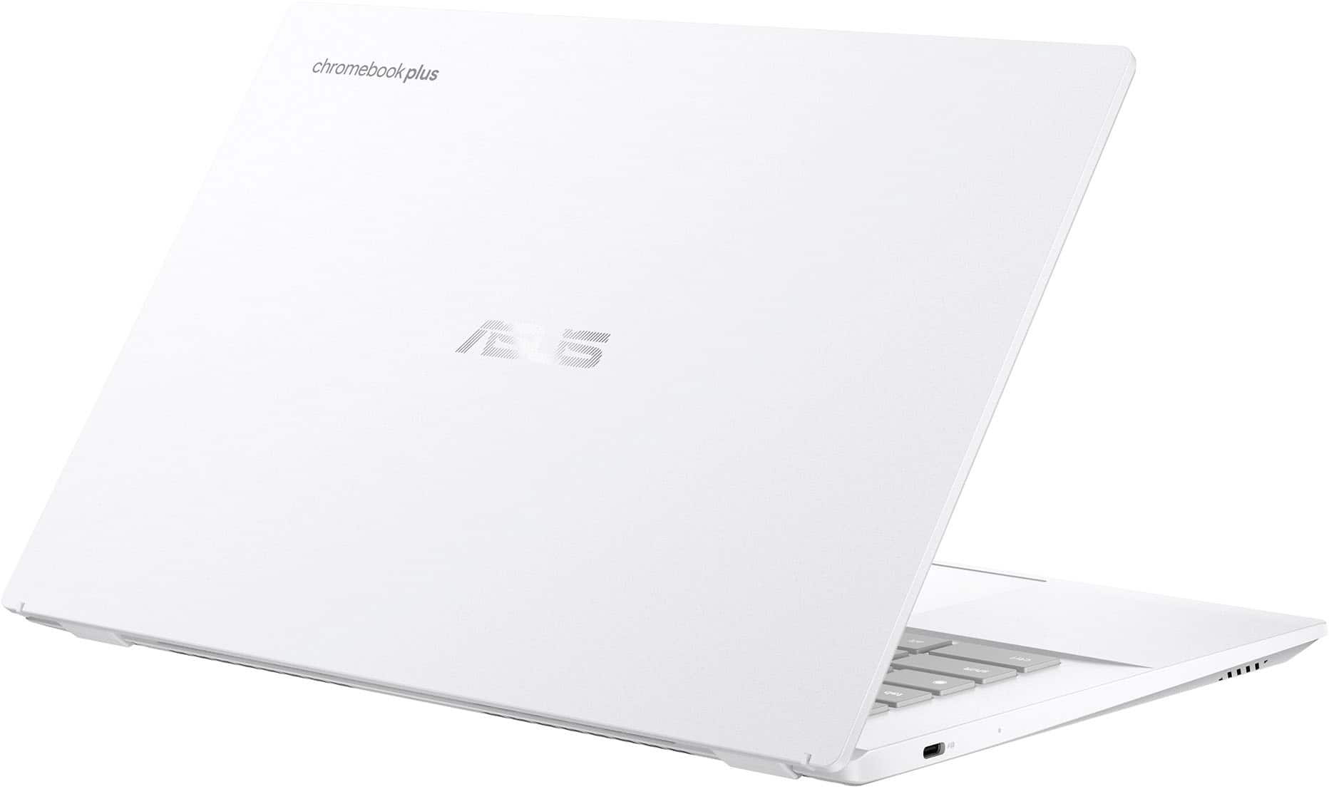 Alt View 7. ASUS - ASUS Chromebook Plus CX3402 14" Laptop with Google AI - Intel Core i5 1335U - 8GB Memory - 128GB SSD - Pearl White.