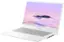 Left. ASUS - ASUS Chromebook Plus CX3402 14" Laptop with Google AI - Intel Core i5 1335U - 8GB Memory - 128GB SSD - Pearl White.