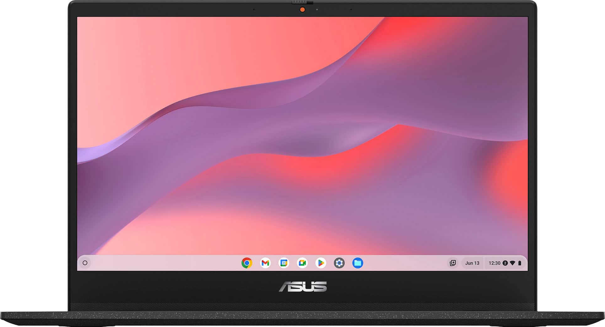 Left. ASUS - ASUS Chromebook CM1402 14" Laptop - MediaTek Kompanio 520 - 4GB Memory - 64GB eMMC - Gravity Gray.