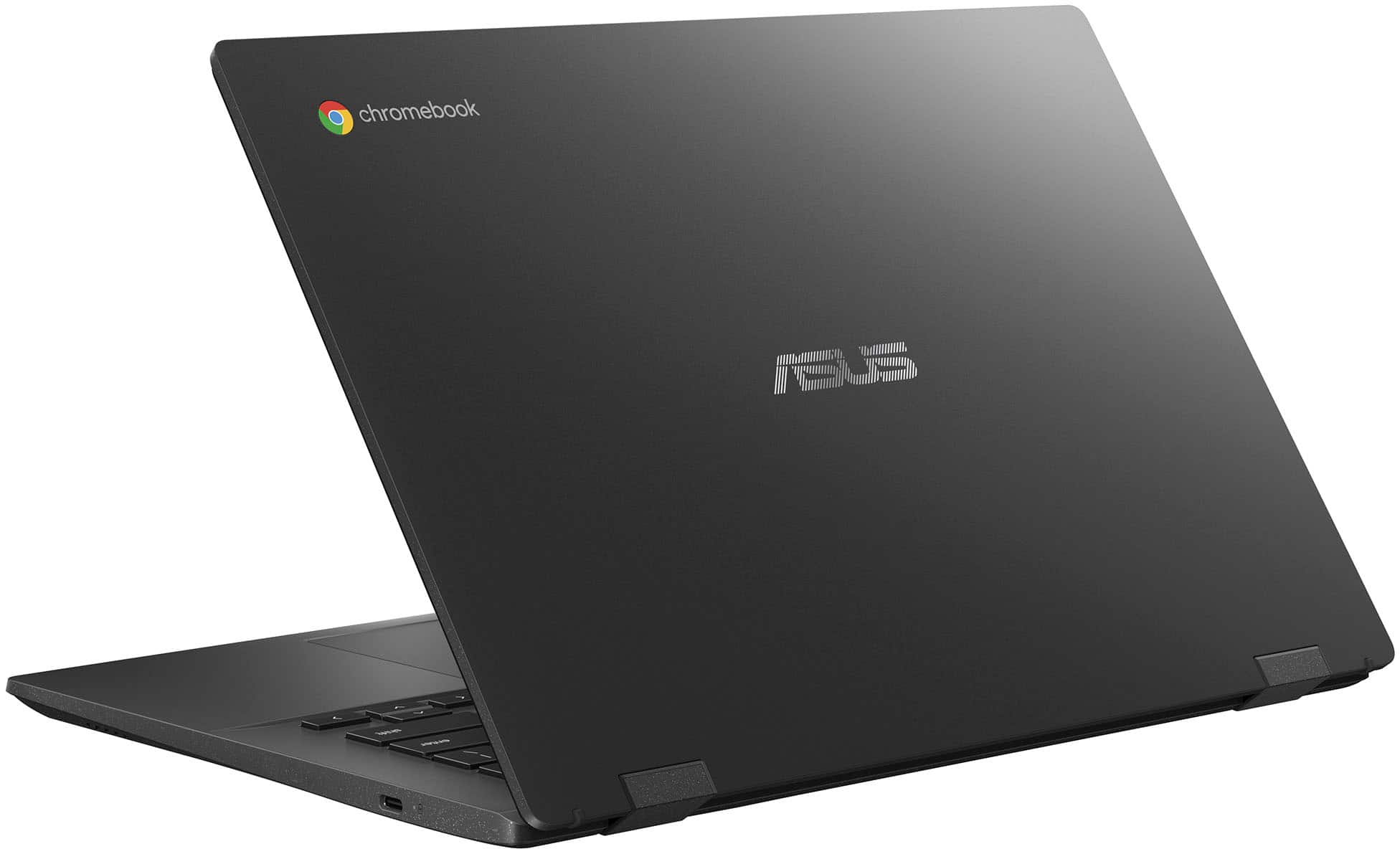 Alt View 17. ASUS - ASUS Chromebook CM1402 14" Laptop - MediaTek Kompanio 520 - 4GB Memory - 64GB eMMC - Gravity Gray.