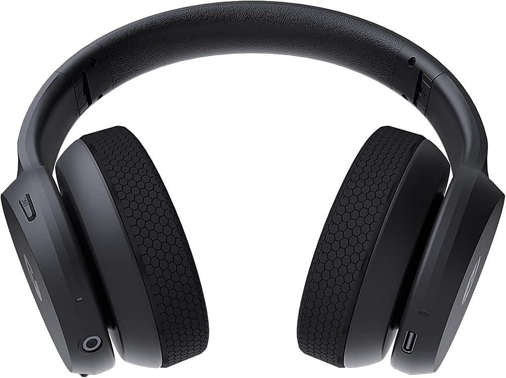 Alt View 11. Raycon - The Fitness Over-the-Ear True Wireless Headphones - Black.