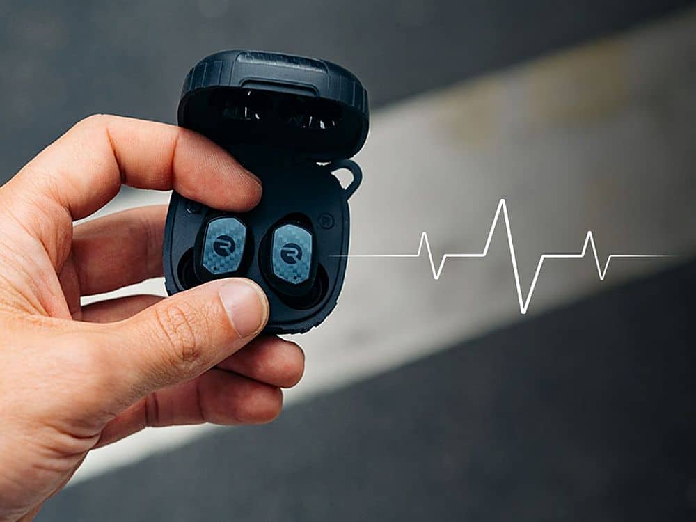 Alt View 12. Raycon - The Impact True Wireless In-Ear Earbuds - Black.