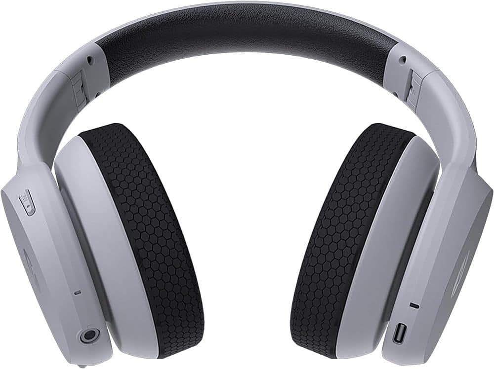 Alt View 11. Raycon - The Fitness Over-the-Ear True Wireless Headphones - White.