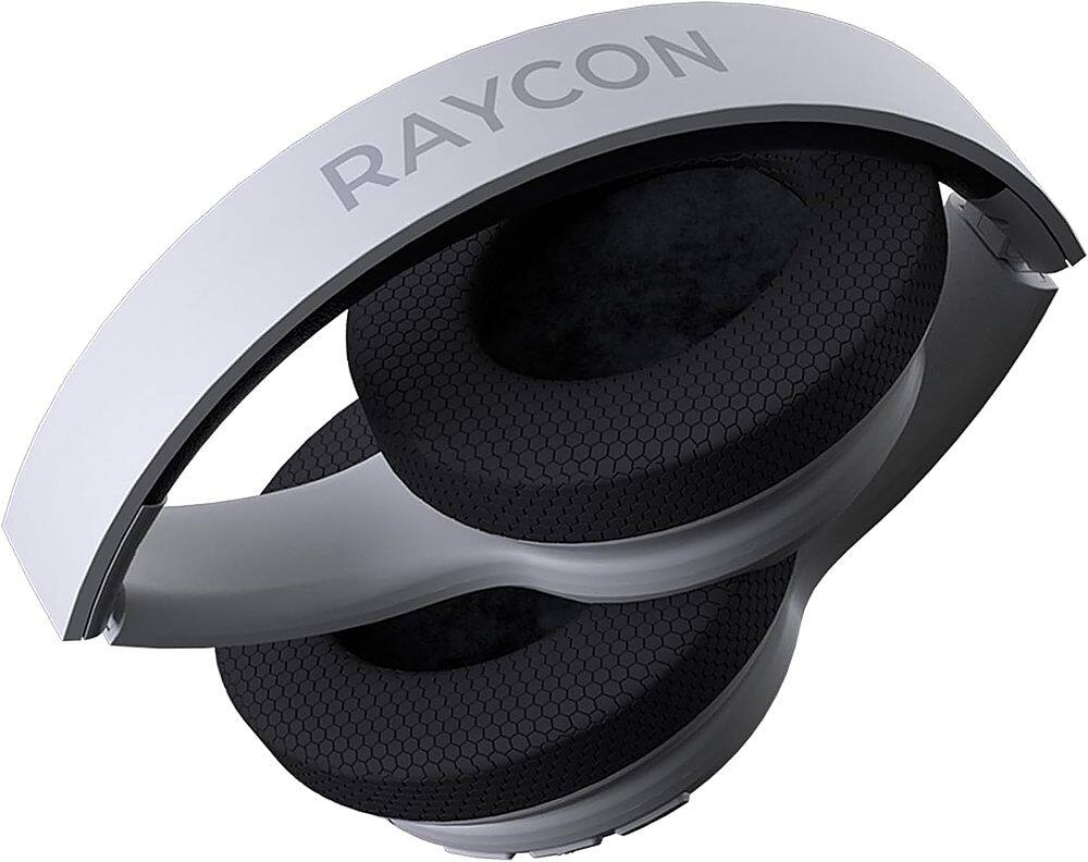 Alt View 12. Raycon - The Fitness Over-the-Ear True Wireless Headphones - White.