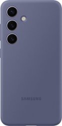 Samsung - Galaxy S24 Silicone Case - Violet - Front_Zoom