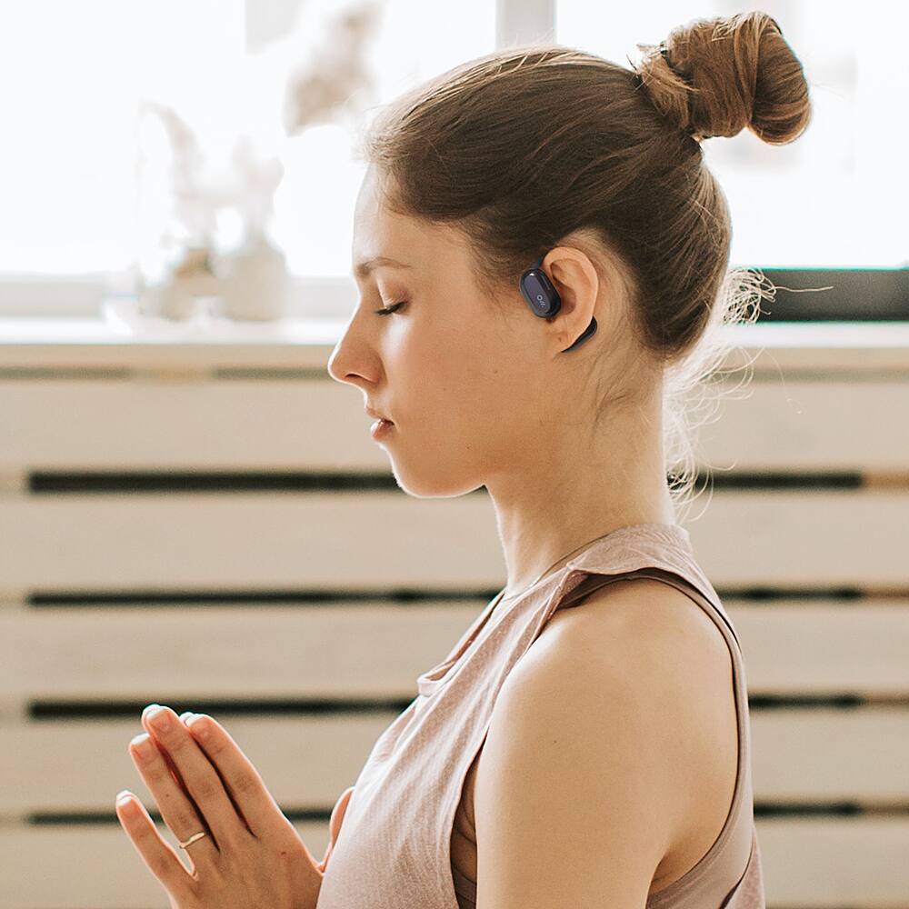 Alt View 12. Oladance - OWS 2 Wearable Stereo True Wireless Open Ear Headphones - Interstellar Blue.