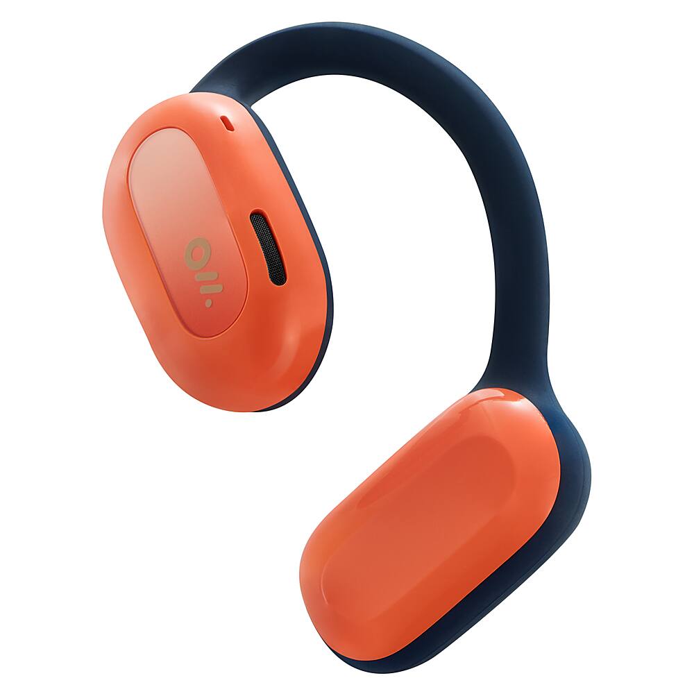 Angle. Oladance - OWS 2 Wearable Stereo True Wireless Open Ear Headphones - Martian Orange.