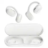 Oladance - OWS 2 Wearable Stereo True Wireless Open Ear Headphones - Cloud White - Front_Zoom