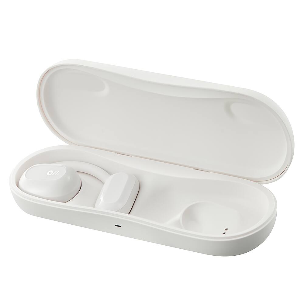 Alt View 11. Oladance - OWS 2 Wearable Stereo True Wireless Open Ear Headphones - Cloud White.