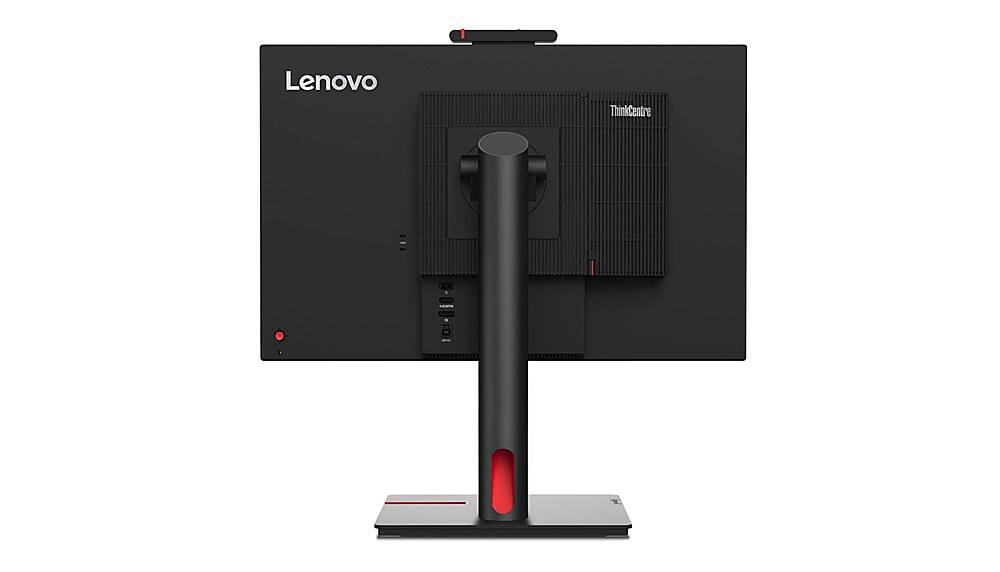 Alt View 1. Lenovo - ThinkCenter 23.8" Tiny-In-One 24 Gen 5 IPS LED FHD Multi-Touch Monitor (HDMI, USB, DisplayPort) - Black.