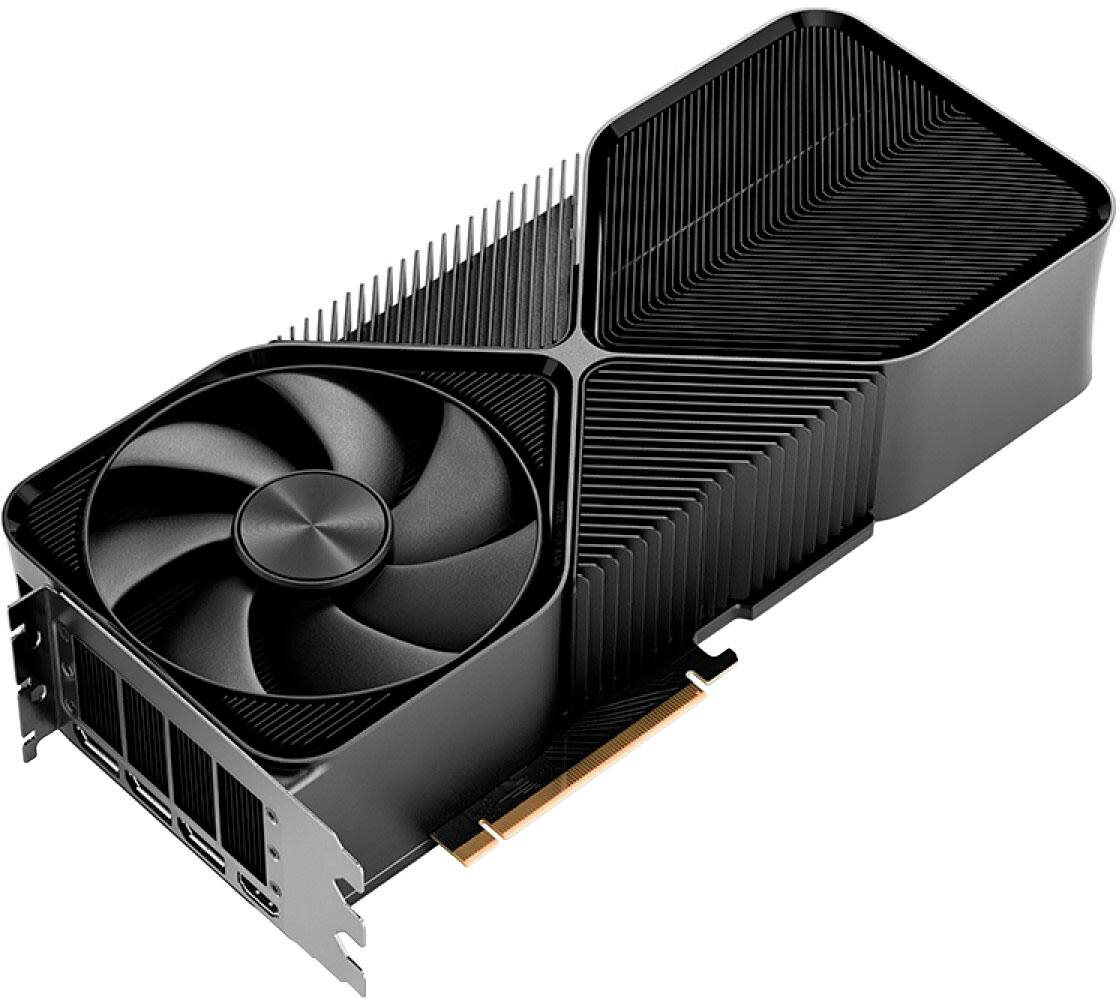 Nvidia Geforce Rtx 4080 Super 16gb Gddr6x Graphics Card Titanium Black