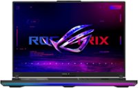 ASUS - ROG Strix 18" 240Hz Gaming Laptop QHD-Intel 14th Gen Core i9 with 32GB Memory-NVIDIA GeForce RTX 4080-2TB SSD - Eclipse Gray - Front_Zoom