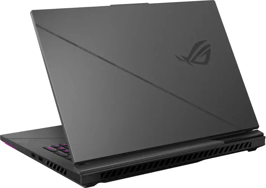 Alt View 7. ASUS - ROG Strix 18" 240Hz Gaming Laptop QHD-Intel 14th Gen Core i9 with 32GB Memory-NVIDIA GeForce RTX 4080-2TB SSD - Eclipse Grey.