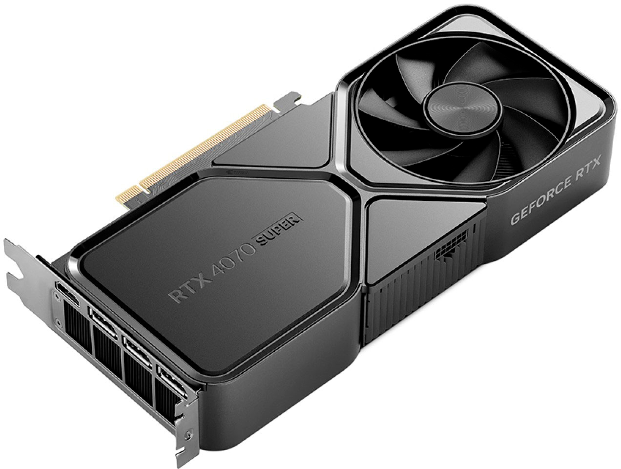 NVIDIA GeForce RTX 4070 SUPER 12GB GDDR6X Graphics Card Titanium/Black  900-1G141-2534-000 - Best Buy