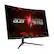 Angle. Acer - Nitro XZ320QK P3bmiiphx 31.5” LED UHD FreeSync Monitor (Display Port, HDMI) - Black.