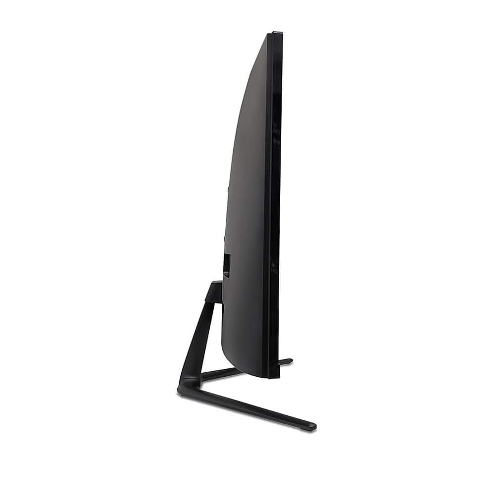 Back. Acer - AOPEN 27HC5R S3biip 27" LED Curved FHD FreeSync Premium Gaming Monitor (DisplayPort, HDMI) - Black.