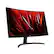 Angle. Acer - AOPEN ED273 S3biip 27" LED Curved FHD FreeSync Premium Gaming Monitor (DisplayPort, HDMI) - Black.