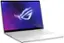 Left. ASUS - ROG Zephyrus G14 14" OLED 3K 120Hz Gaming Laptop - AMD Ryzen 9 8945HS - 16GB LPDDR5X - NVIDIA GeForce RTX 4060 - 1TB SSD - Platinum White.