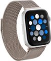 Insignia™ - Stainless Steel Mesh Band for Apple Watch 42mm, 44mm, 45mm, SE, Ultra 49mm and Ultra 2 49mm - Champagne