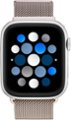 Insignia™ - Stainless Steel Mesh Band for Apple Watch 42mm, 44mm, 45mm, SE, Ultra 49mm and Ultra 2 49mm - Champagne_2