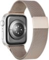 Insignia™ - Stainless Steel Mesh Band for Apple Watch 42mm, 44mm, 45mm, SE, Ultra 49mm and Ultra 2 49mm - Champagne_3