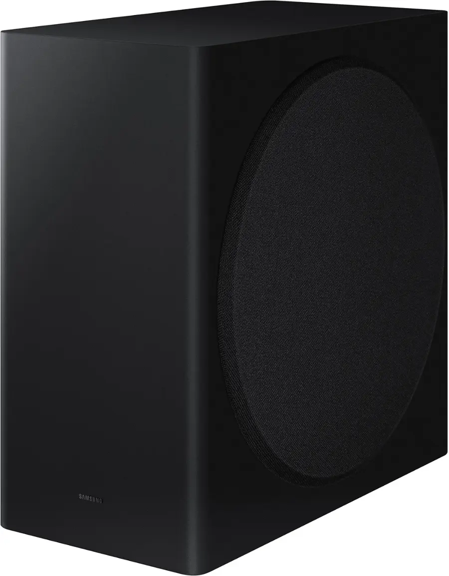 Alt View 23. Samsung - HW-Q930D/ZA 9.1.4 Channel Q-Series Soundbar with Wireless Subwoofer and Rear Speakers, Dolby Atmos and Q-Symphony - Black.