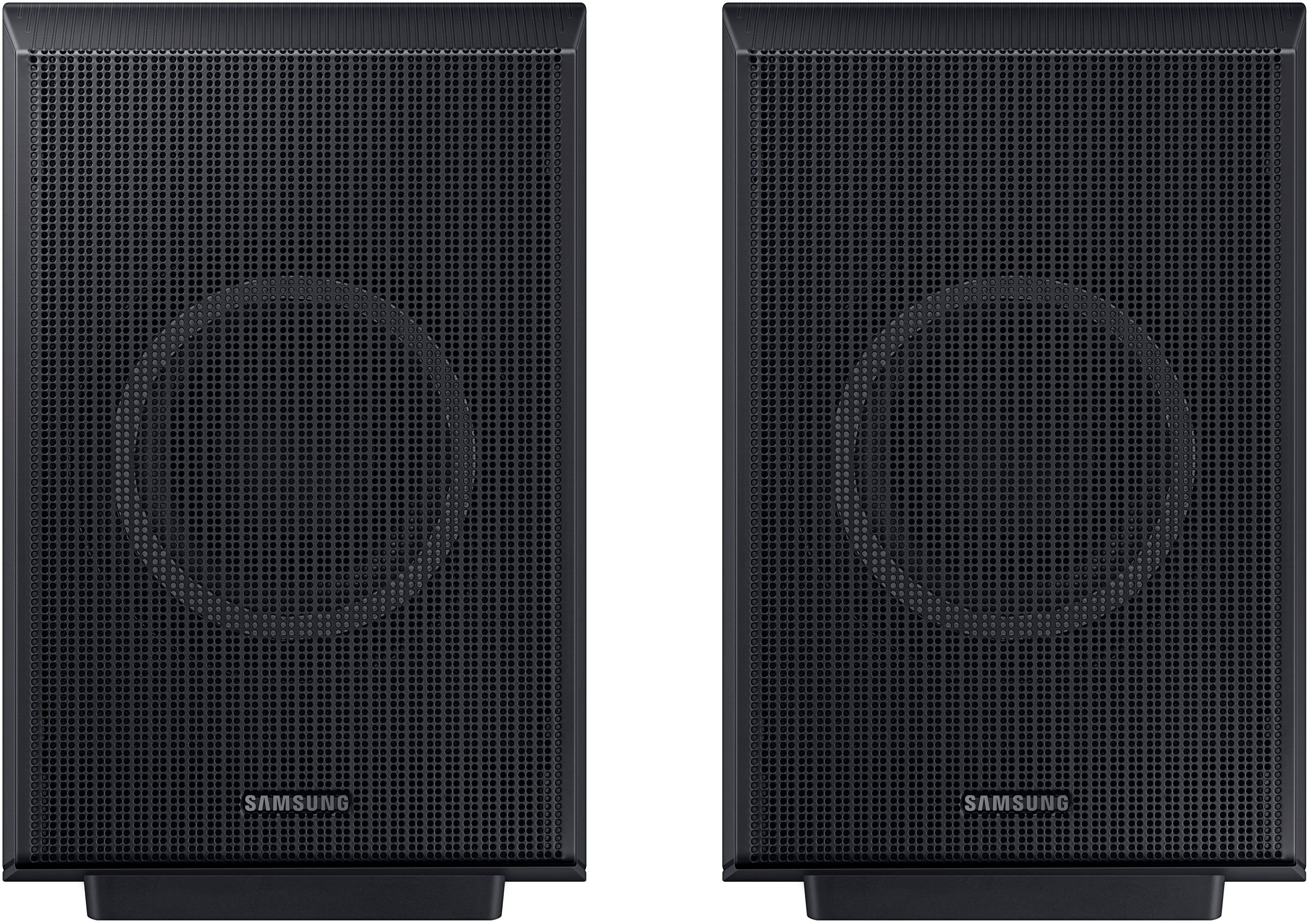 Alt View 24. Samsung - HW-Q930D/ZA 9.1.4 Channel Q-Series Soundbar with Wireless Subwoofer and Rear Speakers, Dolby Atmos and Q-Symphony - Black.