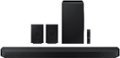 Front. Samsung - HW-Q990D/ZA 11.1.4 Channel Q-Series Soundbar with Wireless Subwoofer and Rear Speakers, Dolby Atmos and Q-Symphony - Black.