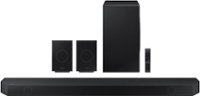 Samsung - HW-Q990D/ZA 11.1.4 Channel Q-Series Soundbar with Wireless Subwoofer and Rear Speakers, Dolby Atmos and Q-Symphony - Black - Front_Zoom