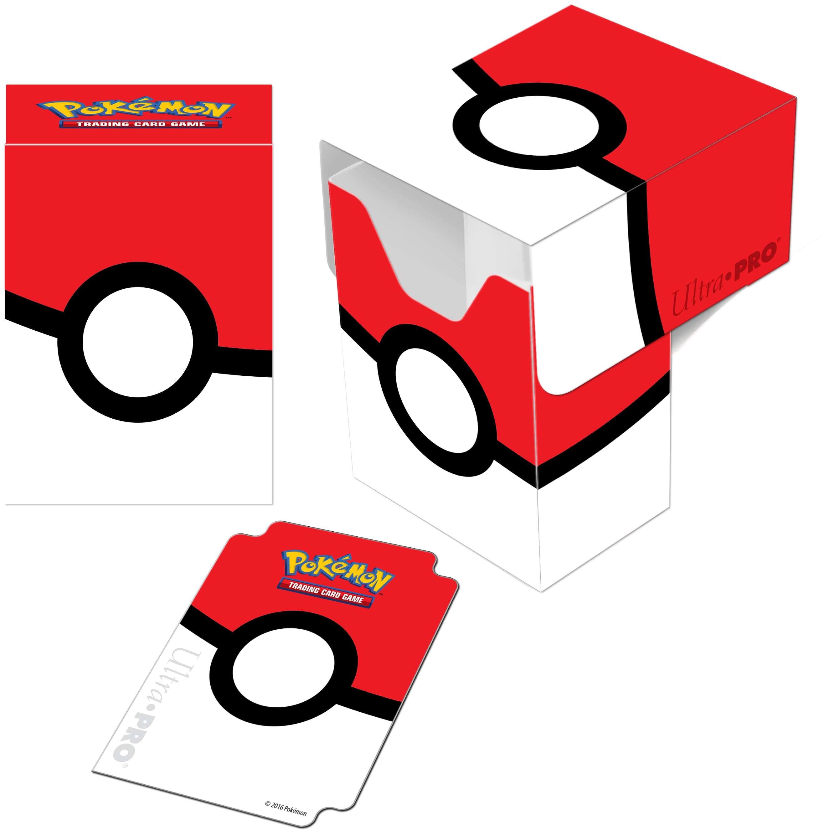 Alt View 12. Ultra PRO - Ultra PRO Poké Ball Full-View Deck Box for Pokémon.