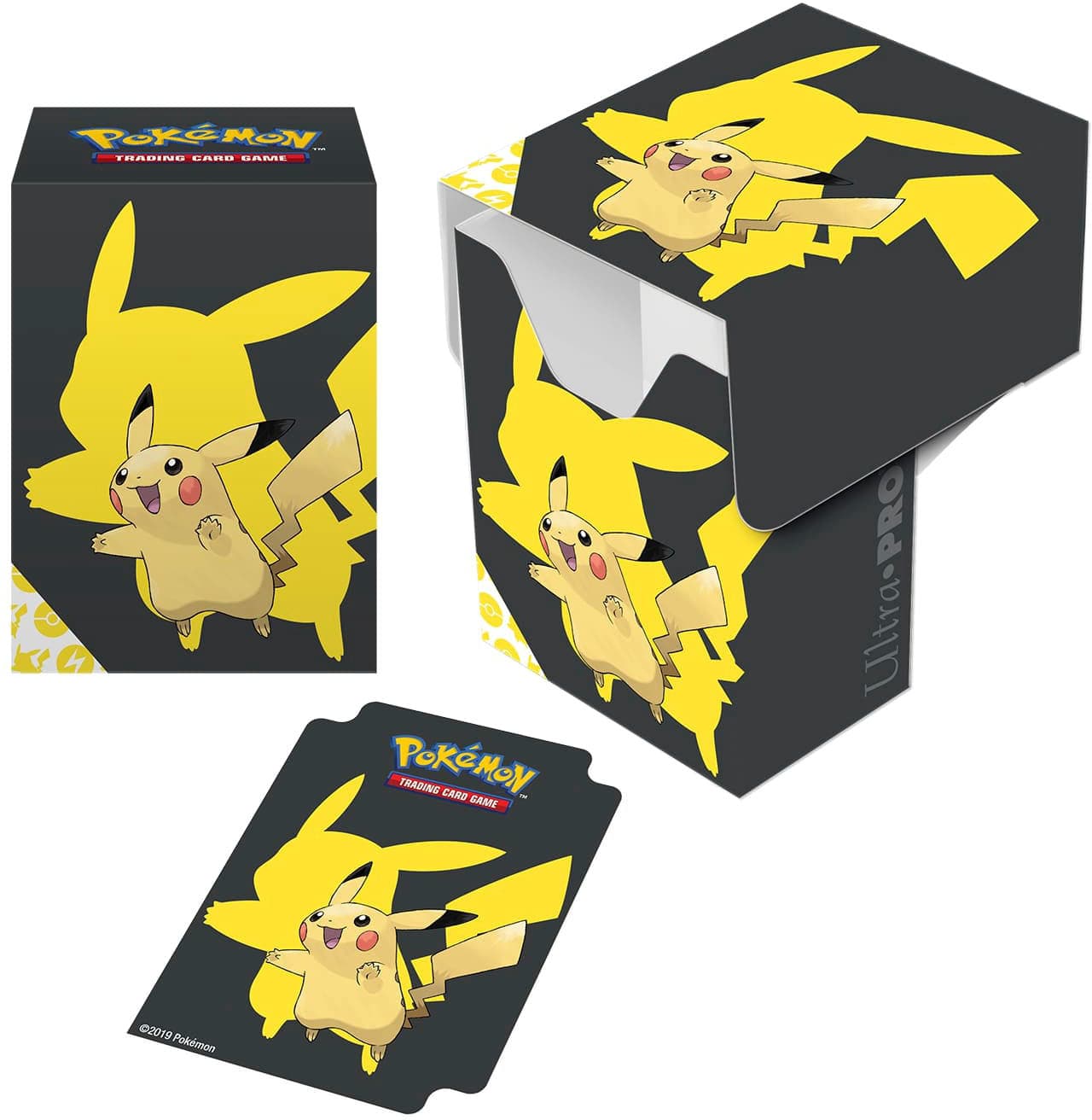 Ultra PRO - Pikachu Full-View Deck Box for Pokémon - Front_Zoom