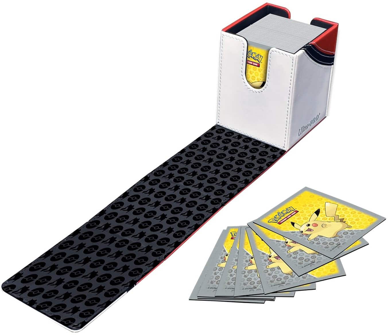 Angle. Ultra PRO - Ultra PRO Poke Ball Alcove Flip Deck Box.