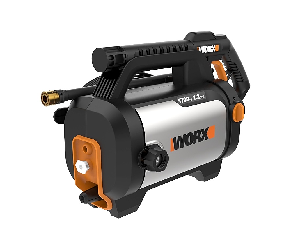 WORX WG602 Electric Pressure Washer up to 1700 PSI at 1.2 GPM Black WG602 -  Best Buy
