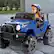Alt View 12. Snow Joe - 24-Volt Ride-On Kids Truck W/ Parental Remote and Snow Plow - Blue.