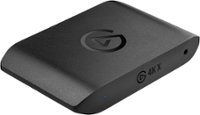 Front. Elgato - 4K X 4K144 HDR10 External Capture Card with HDMI 2.1 for PS5, PS4/Pro, Xbox Series X/S, Xbox One X/S, PC, and Mac - Black.