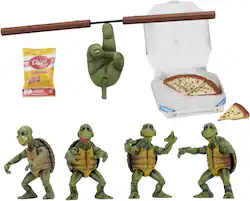 NECA - Teenage Mutant Ninja Turtles 1/4 Scale Action Figure - Baby Turtle Accessory Set (1990 Movie) - Front_Zoom