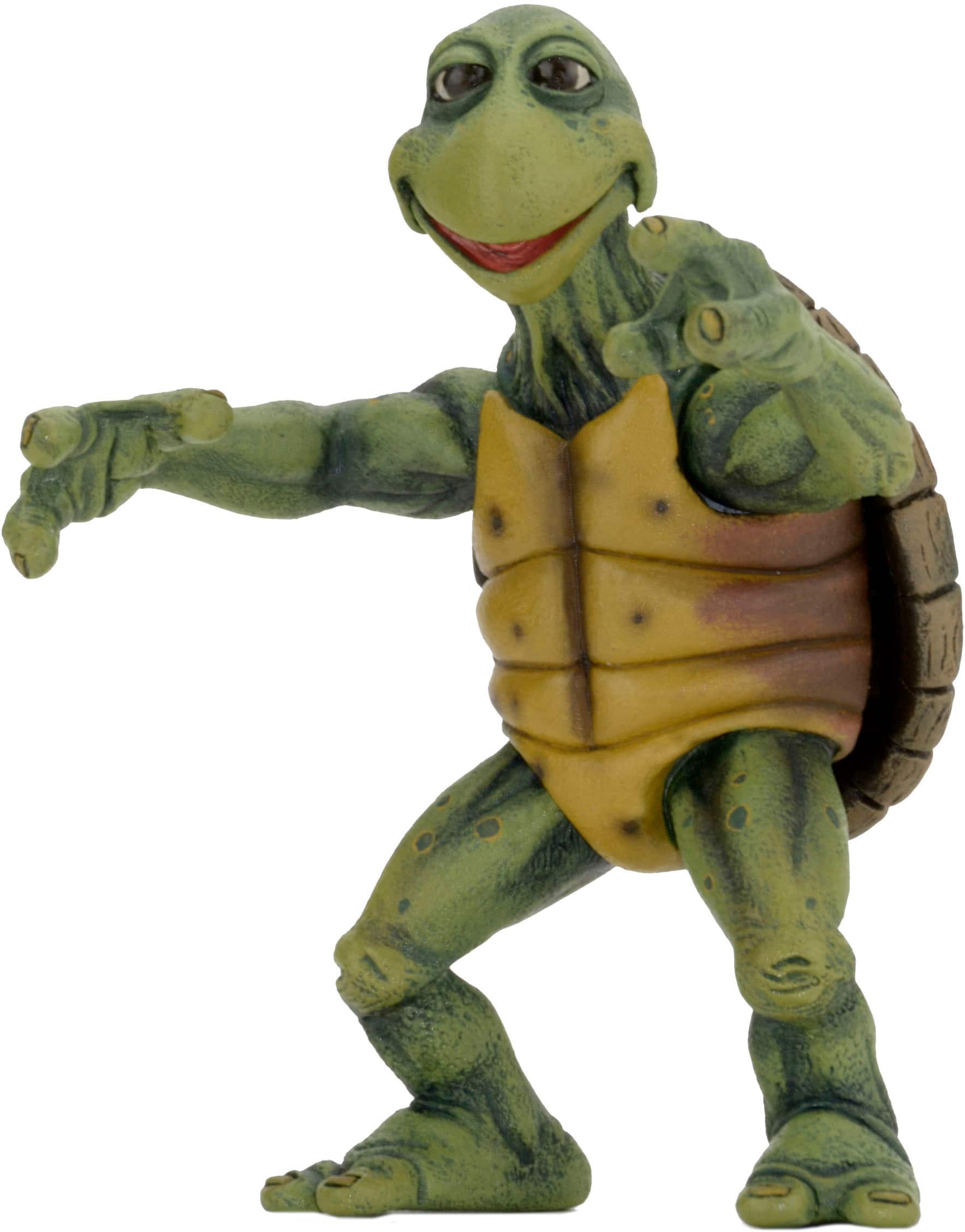 Left. NECA - Teenage Mutant Ninja Turtles 1/4 Scale Action Figure - Baby Turtle Accessory Set (1990 Movie).