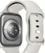Alt View 15. Best Buy essentials™ - Silicone Bands for Apple Watch 42mm, 44mm, 45mm, SE, Ultra 49mm and Ultra 2 49mm (3-Pack) - Starlight, Blue/Gray and Gray.