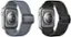 Alt View 12. Best Buy essentials™ - Nylon Band for Apple Watch 42mm, 44mm, 45mm, SE, Ultra 49mm and Ultra 2 49mm (2-Pack) - Black & Gray.