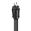 Angle. AudioQuest - 2.0M Blizzard XTRM US IEC19 Power Cable - Silver/Black.