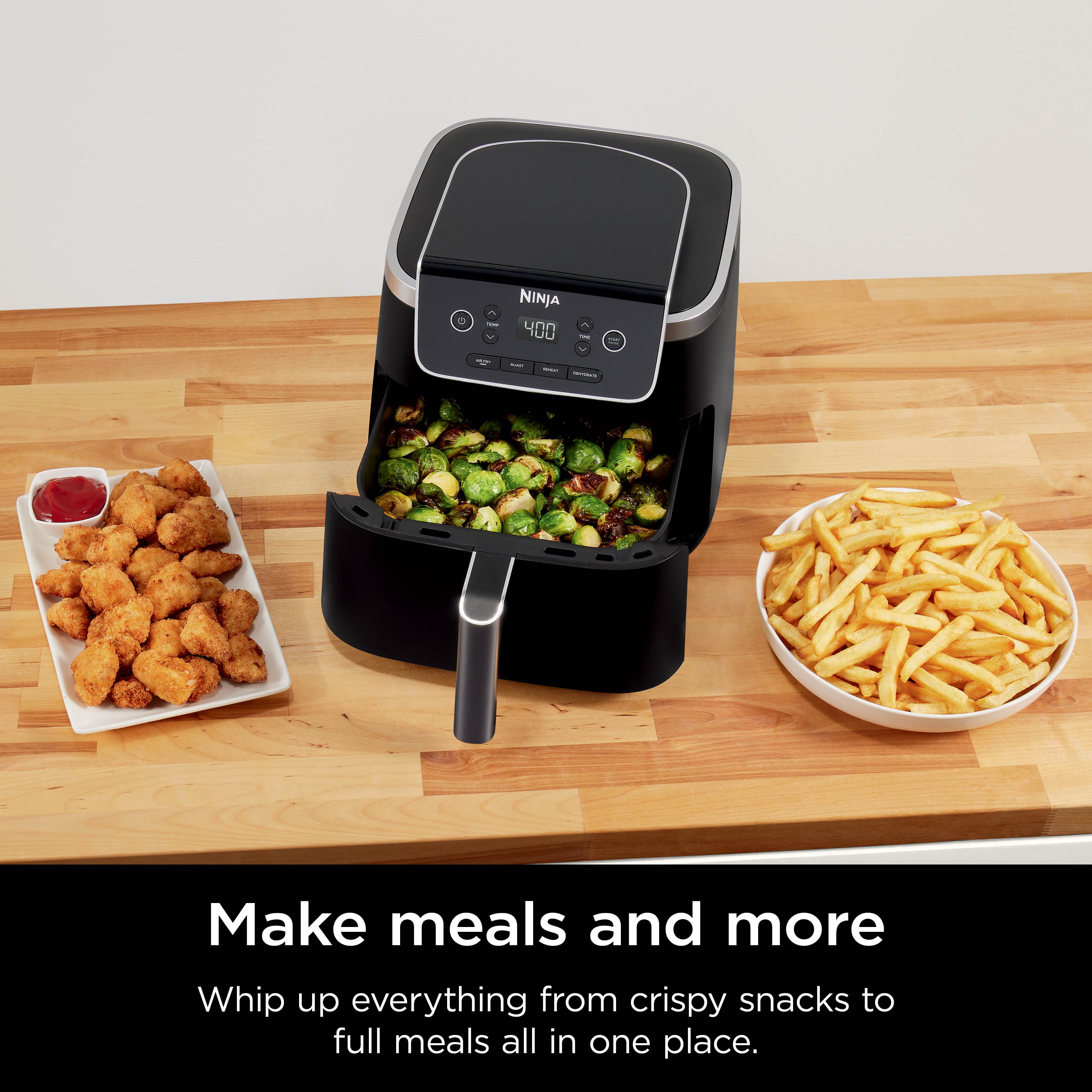 Ninja Unn 10U - Make meals and more. Whip up everything from crispy snacks to full meals all in one place.