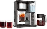 Front. Ninja - Hot & Iced XL Coffee Maker with Rapid Cold Brew 12-cup Drip Coffee Maker & Single Serve Brewing - Black.