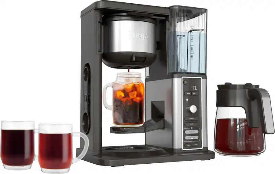 Ninja Hot Iced XL Coffee Maker with Rapid Cold Brew 12 cup Drip