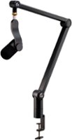 Logitech - Yeticaster GX Dynamic LIGHTSYNC RGB Gaming Microphone and Premium Broadcast Boom Arm - Front_Zoom